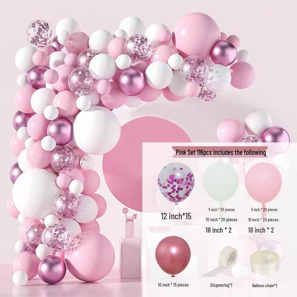 Luxury Balloon Set for Birthdays & Events - High-End Party & Ceremony Decoration Arch