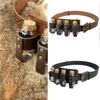Renaissances Vikinges Costume Accessory,Medieval Pirate Leather Belt Cork Bottles Halloween Renaissances Cosplay Costume