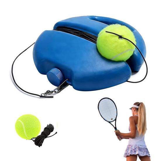 1/2Pcs Tennis Trainer with String Ball, Portable Tennis Solo Practice Rebounder, Tennis Ball Training Equipment for Beginner