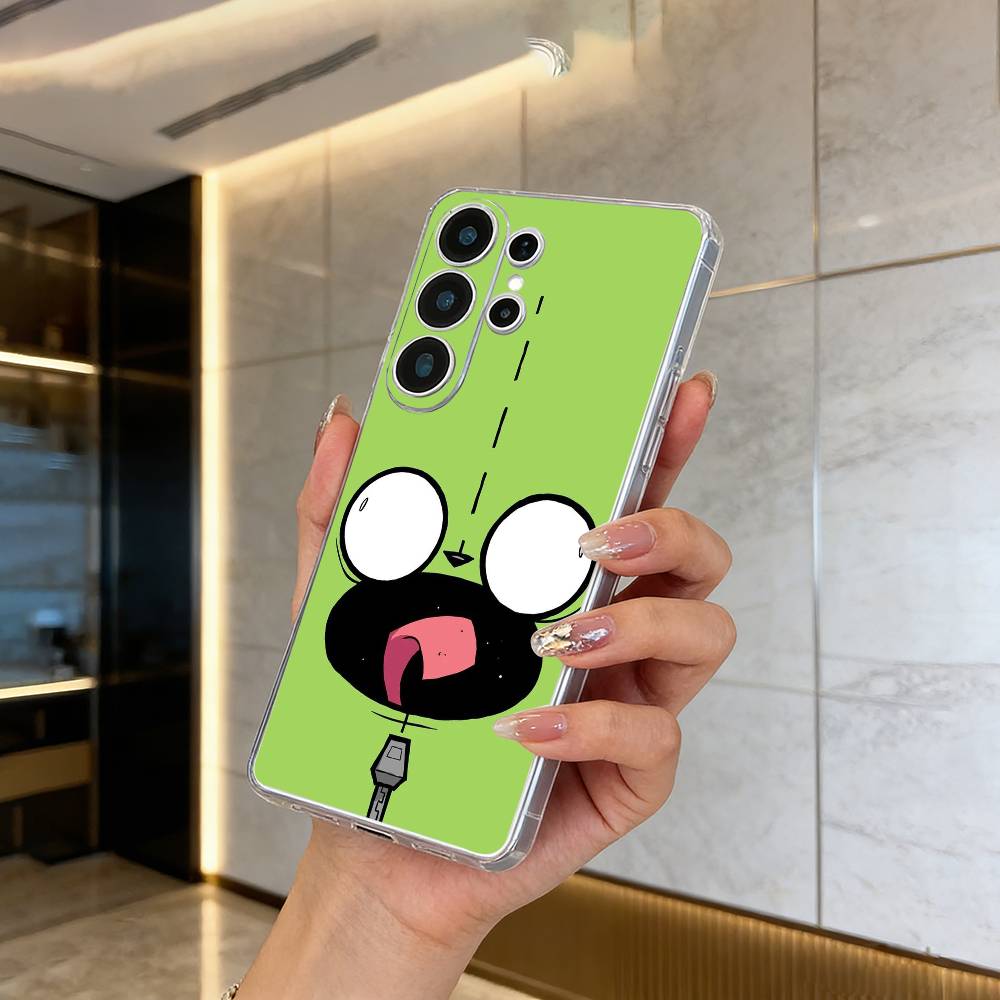 

Мультяшный чехол-бампер Invader Zim Gir для Samsung S25, S24, S21, S22, S23, S30, Ultra, S20, Plus, FE, Lite Samsung S225G