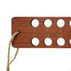 Floss Organizer Embroidery Shelf Wood with Handy Hanging Strap Compact Thread