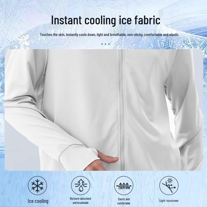 Baleno Men's Loose Fit UPF50+ Cooling Quick-Dry Sun Hoodie