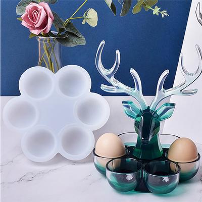 Epoxidharz-Silikonform zum Selbermachen, Kristall-Epoxid, Hirschei, Schmuck, Ohrringe, Schmuckset, Aufbewahrungsbox