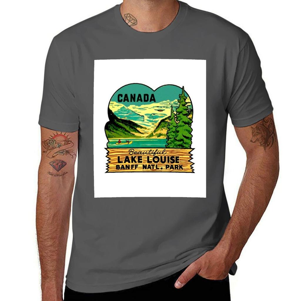 Mann Schönes Reise-T-Shirt Abziehbild Louise Herrenhemden Drucke Hemden für See mit Vintage t t