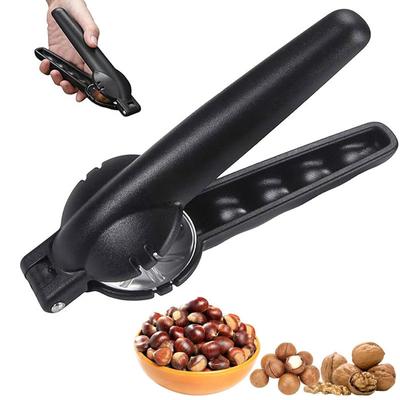 Nussknacker Kastanienknipser Kreuzmaul Kastanienöffner Kastanienzange Edelstahl Kastanienschneider mit rutschfestem Griff