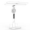 UOSU faltbare LED-Schreibtischlampe mit Ventilator & Uhr