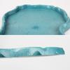 Terrarium Bowls Reptile Food Bowl Worm Dish for Turtle Small Plastic Food Water Bowl for Anoles Bearded Dragons Scorpion