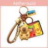 Cute Capybara Resin Keychain Accessories With Crocodile And Turtle Styles Character