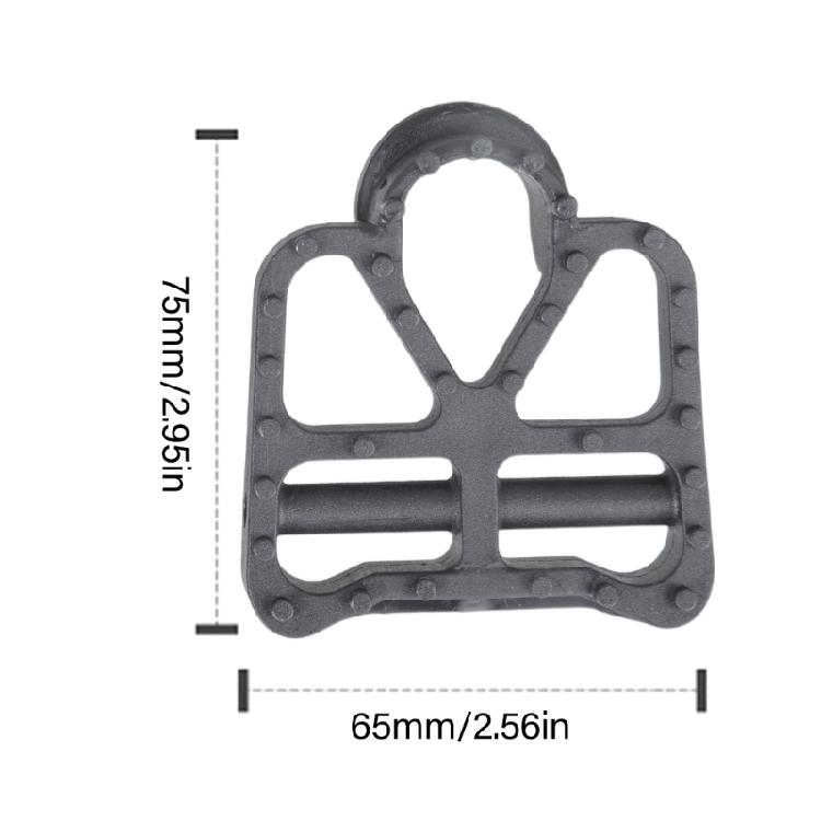 Road Bike Pedals Converter Clipless Pedal Platform Adapter Bicycles Clip Pedal Adaptor Converter Easy to Install