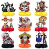 Of The Day Dead Themed Skull Pattern Party Desktop Paper Decoration Ornament