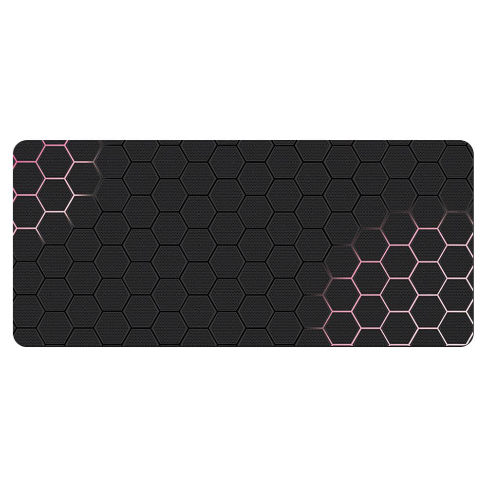 400x900x2mm Anti-skid Large Mouse Pad Honeycomb Pattern Gaming Desktop Mat