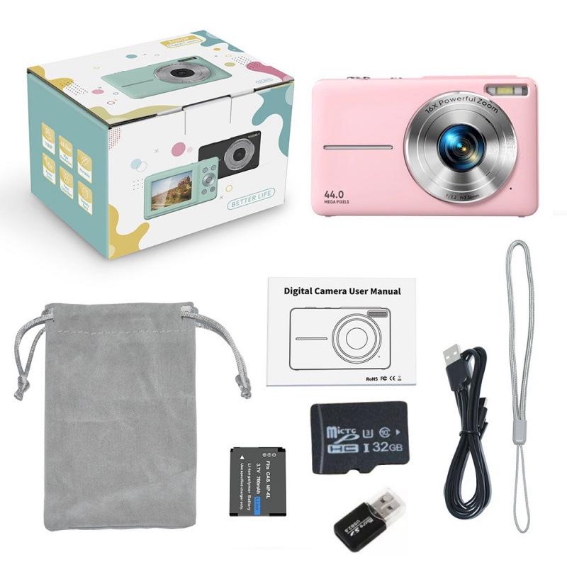 HD Digital Mini Camera: Student, Party & Selfie Beauty Camera for Kids