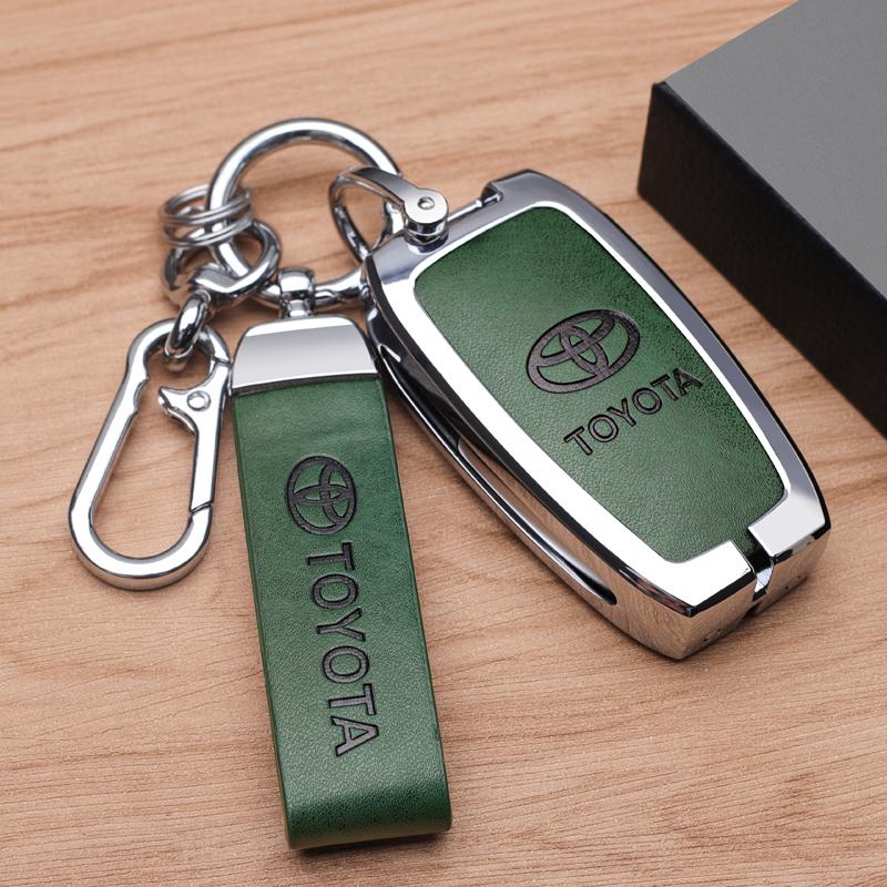 AOP1 Car Remote Key Case Cover for Toyota GR RAV4 Crown Hilux Fortuner Corolla SE 2023 Camry Yaris Land Cruiser Prado Venza Accessory