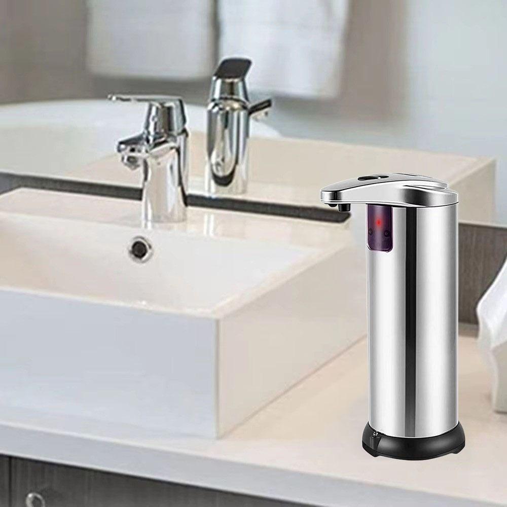 Stainless Steel Automatic Soap Dispenser  Liquid Soap Application