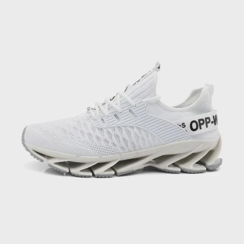 Zapatos Casuales de Moda para Hombre Otoño 2025 Transpirables Tejido Volador Estilo Blade