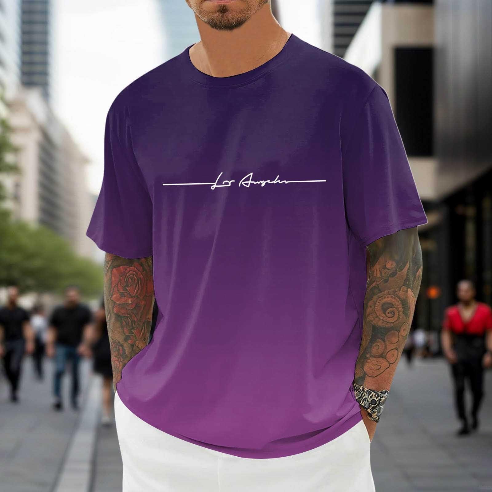 

Мужская модная футболка, уличная повседневная одежда с коротким рукавом XXL