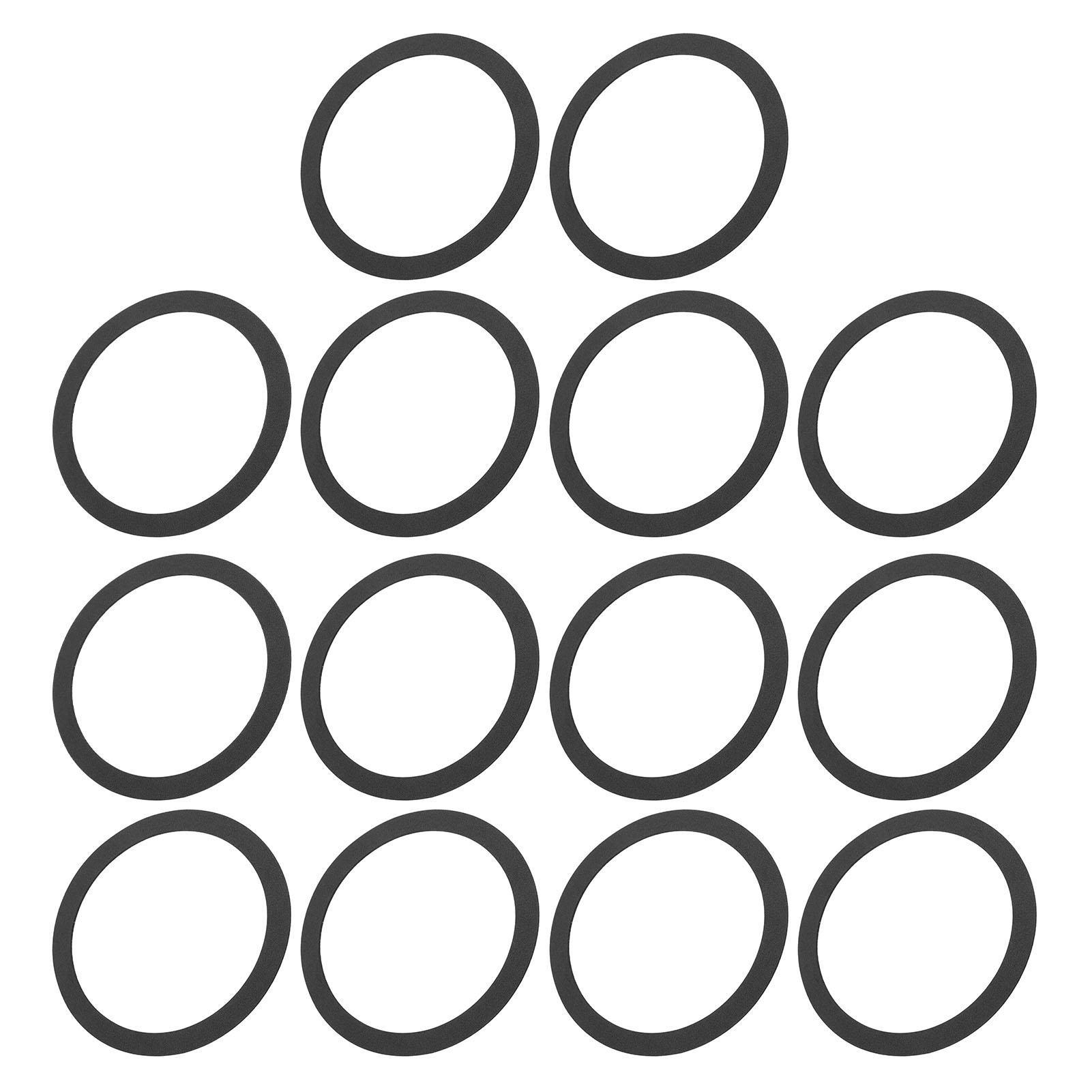 

14 шт. Уплотнительное кольцо для динамика Высокоплотный пенополиэтилен Снижение шума Антивибрационная прокладка для громкоговорителя