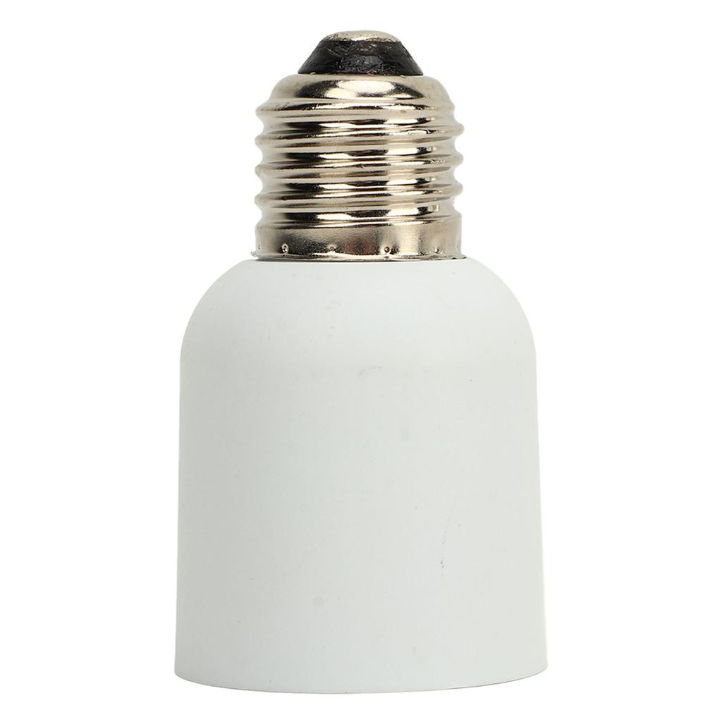 2pcs E27 To E40 Light Socket Adapter Professional Heat Resistance Prevents Burning LED Bulb Base Adapter 110‑240V