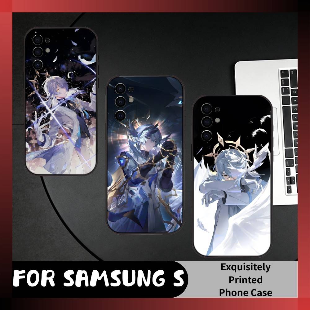 Funda de Teléfono Misteriosa Sacerdote S-Domingo-HSR Para Samsung S25,S24,S21,S22,S23,S20,Ultra,S26,Plus,Fe,Note,5G Cubierta Negra