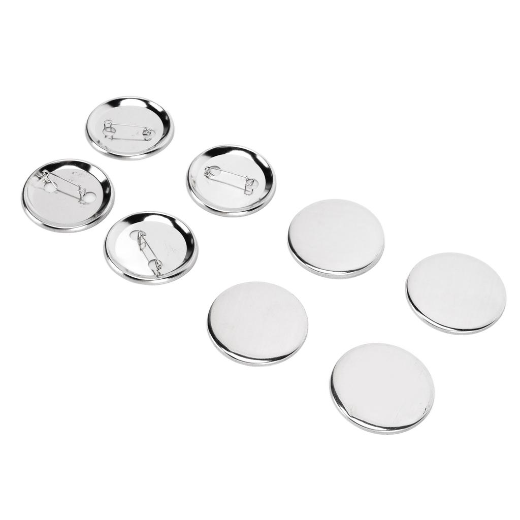 Badge Back Cover 50mm More Durable Corrosion Resistance Tinplate Plastic DIY Badge Material