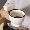 Lustige Knifflige Toilettenwasser Tasse Einfache Keramik Kaffeetasse Seltsame Kacktasse Geburtstagsgeschenk