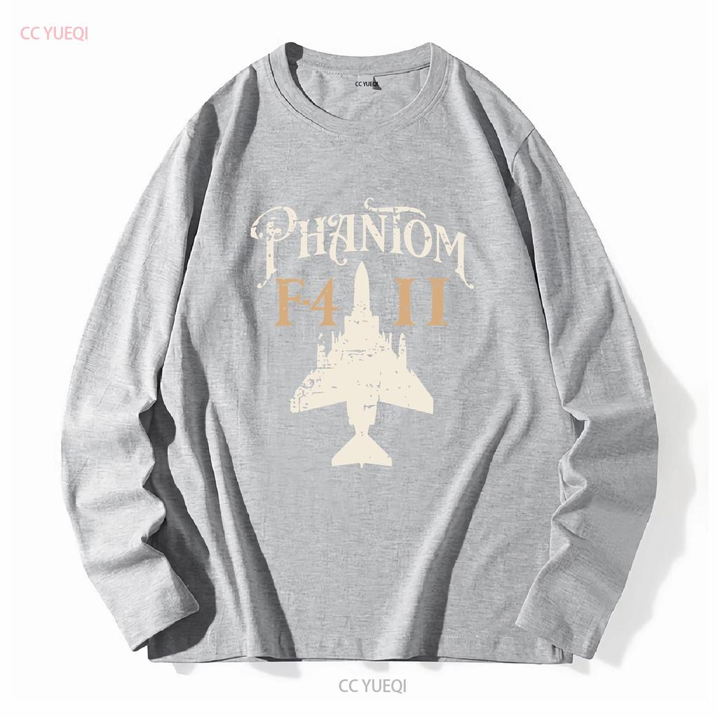 Vintage F 4 Phantom Ii Fighter Jet Aircraft Front And Back Premium T Shirt Size Vintage Washed Homme Casual Stylish Graphic