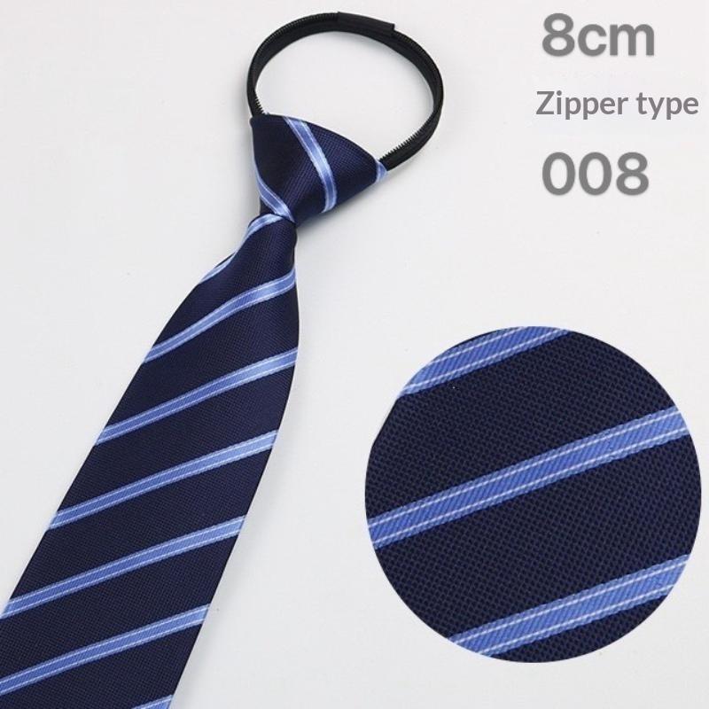 Cravatta a Righe da Uomo Formale Business Matrimonio Cravatta Liscia Resistente alle Pieghe Accessorio per Abito per Ufficio Quotidiano