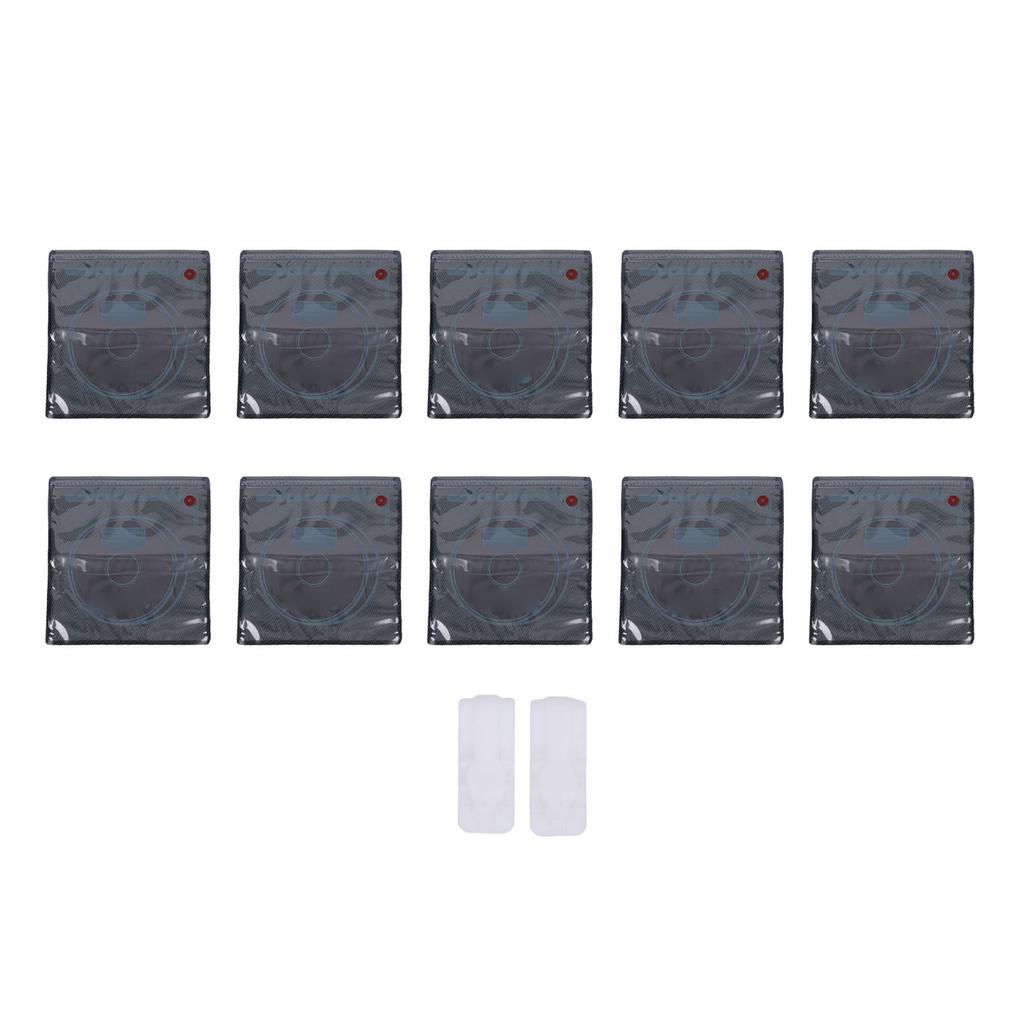 10 st 3D-filamentförvaringspåsar påfyllningspåsar Ljustäta Skrivare Vakuumförseglade Tillbehör 12,6x13,4 tum