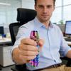 6 In 1 Toys For Adults Stim With Clicker Storage Roller Maze Spiky Grip Stress & Anxiety Items Portable Keychain Fidgets