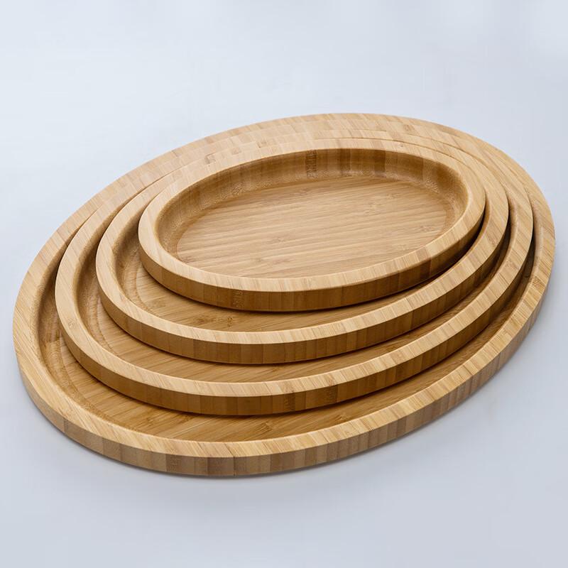 Xuanrun Bamboo Oval Serving Tray