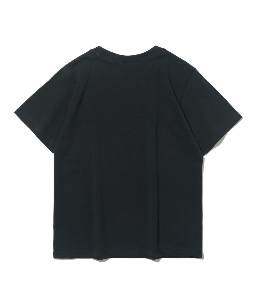 ROIDESROIS Pastel Cotton Layered Tee (Black)