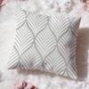 Floral Texture Cushion Cover Premium Comfort Reversible Pillow Cove Two in One Design for Any Room  Car Interior