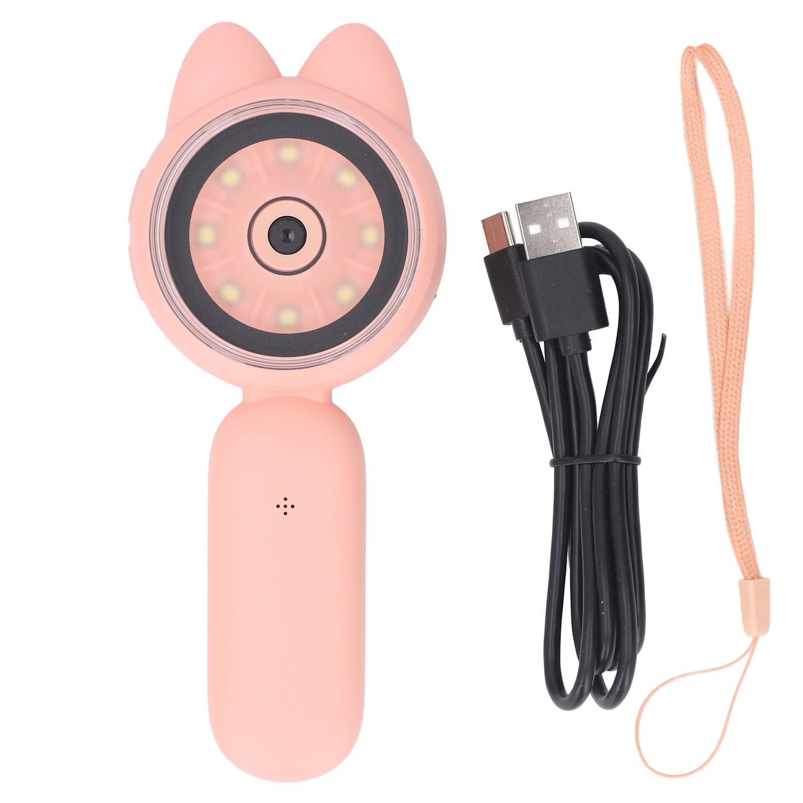 

Дитячий мікроскоп HD IPS екран 3 швидкості Світлодіодне підсвічування Яскравість Портативна ручна лупа Синій рожевий