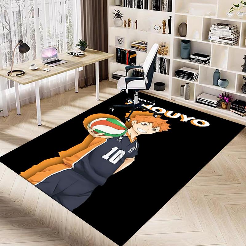 1pc volleyball player Carpet, Office Rug Outdoor Mat Home Decor Area Carpet Festival