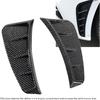 Car Fender Air Vent Trim Cover, Side Air Vent Trim, Pair Front Bumper Side Air Vent Trim Exterior Carbon Fiber Style Universal Decoration