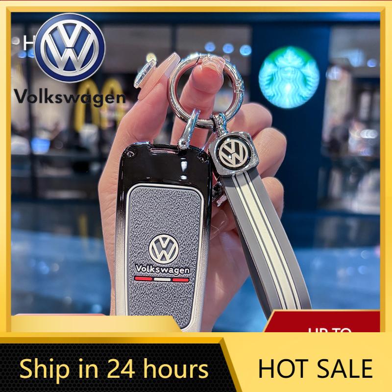 Valve Stems Caps For VOLKSWAGEN VW Car Key Case Cover Holder Shell For Volkswagen VW CC Passat B6 B7 Passat 3C CC Maogotan R36 BSZ6