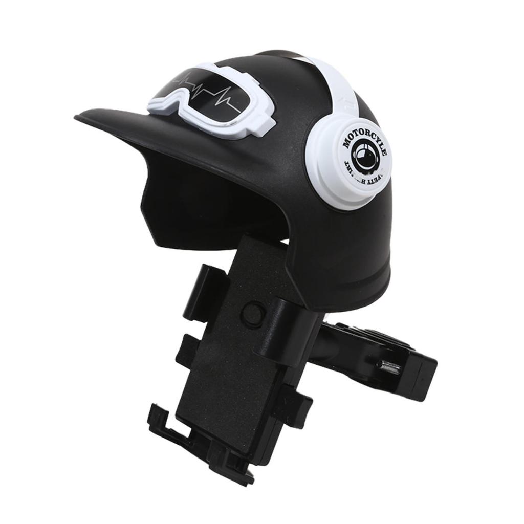 Small Helmet Motorcycle Mobile Phone Holder Rider Electric Bicycle Navigation Phone Holder Waterproof Sunshade Phone Holders