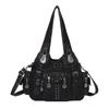 Vintage Damen Tasche Große Handtaschen Umhängetasche Henkeltasche PU Umhängetasche Vintage Knödel Tasche Mehrere Fächer Umhängetaschen Geldbörse