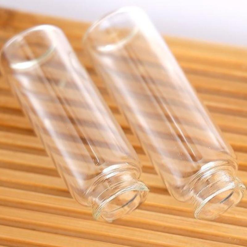 Cork Stopper Lid Transparent Glass Flask Candy Gifts Wishig Drifting Vial Multi Purpose Home Decoration Storage Sealed Bottle