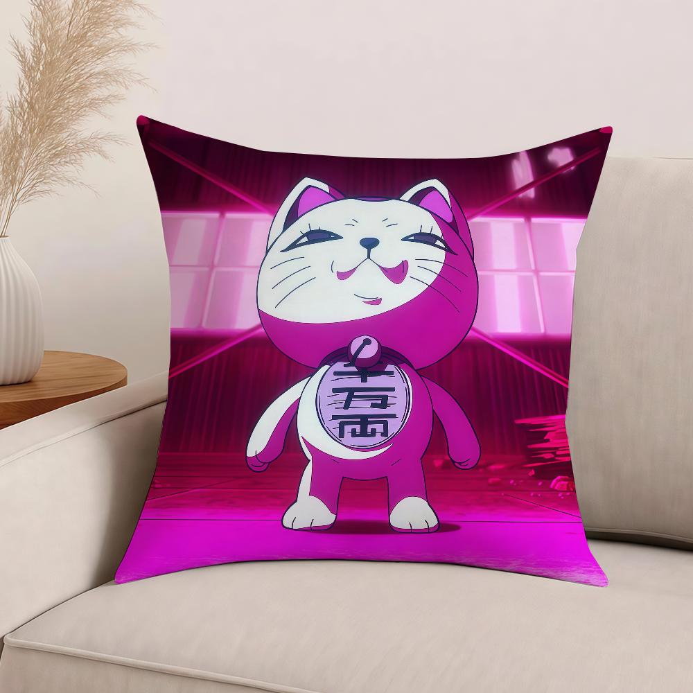 Anime D-DanD-dadan Turbo Granny Pillow Case Office Cushions Suitable For Sofa Car Bedroom Decorative Cushion Cover