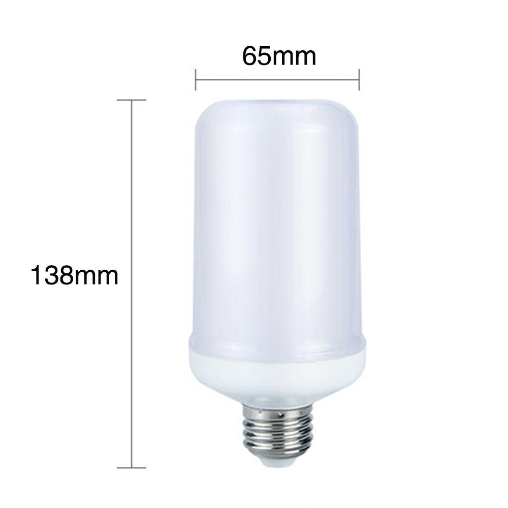E27 LED Flame Effect Bulb with 4 Modes 2835 SMD