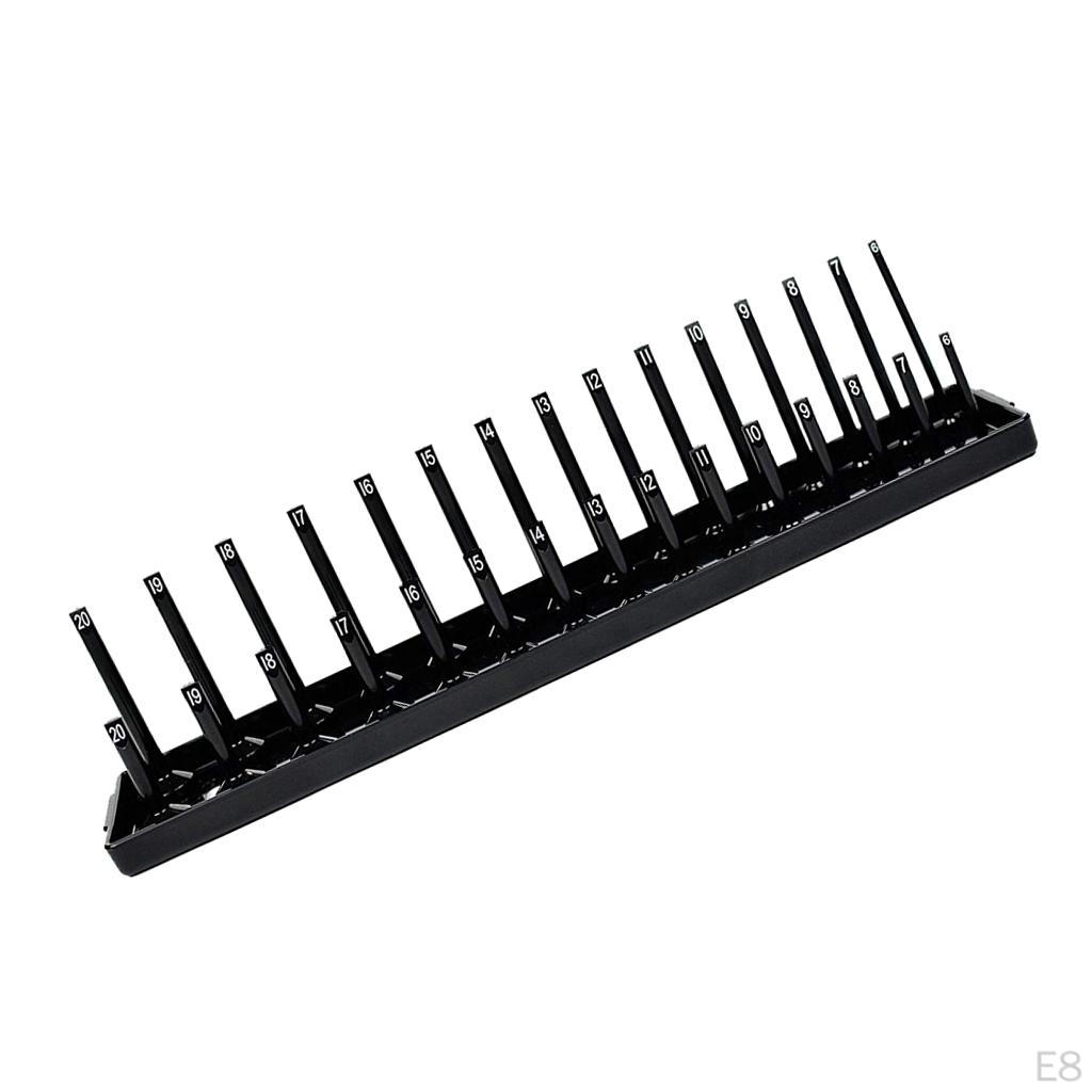 1PC Metric Socket Tray Holder, Perfect for storing loose sockets, keeps sockets organized