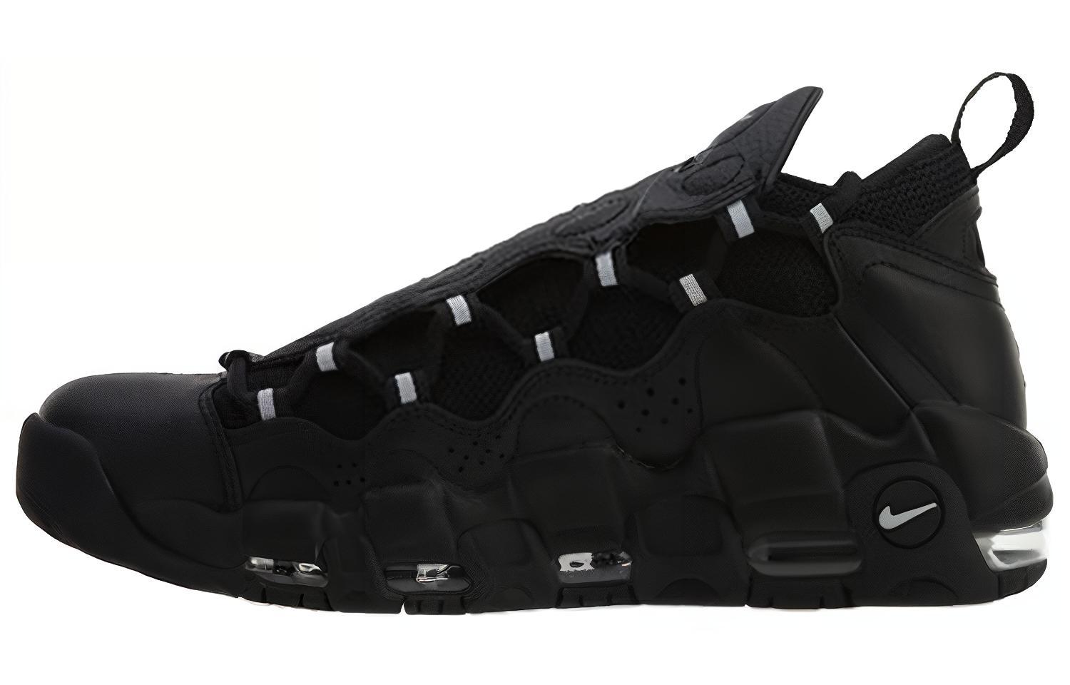 Nike Air More Money Black Metallic Silver Men s AJ2998-002 42