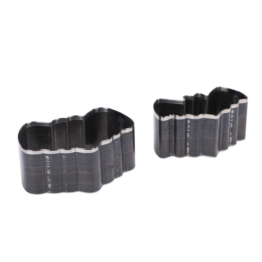 2PCS Leather Punching Dies Shoe Shape Cutting Die Hollow Punch Cutter for Handcrafts Jewelry Making