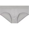 Solid Color Waistband Letter Minimalist Comfortable Low Rise Underwear Men Underwear Light-Gray NB3978-OQ9