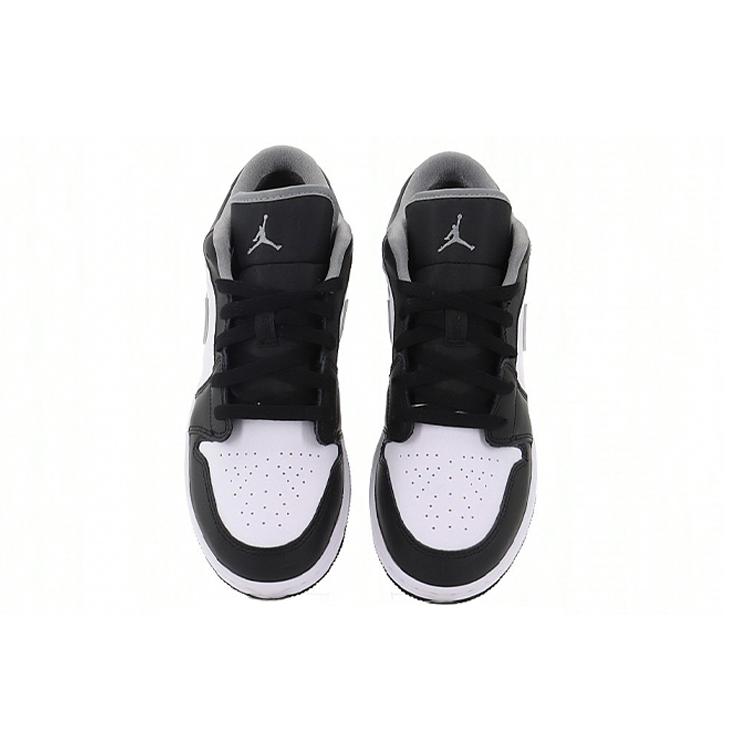 Jordan Kids Air Jordan 1 Low "Black/Grey/White" Sneakers 553560-040