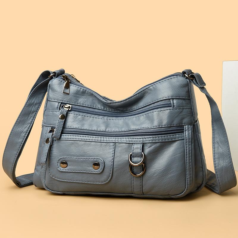 Stilvolle Damenhandtasche Umhängetasche Schultertasche Damen Mittelalterliche Muttertasche Mehrfachtasche Lässige Umhängetasche Damenhandtasche