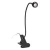 3W UV Glue Curing Lamp Adjustable Aluminum Alloy ABS USB Led Light Ultraviolet Lamp with Clip Control Switch Gooseneck