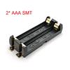 High Quality 1/2 Slot AAA Battery Holder SMD SMT Battery Box with Bronze Pins DIY Lithium Battery Spring Box