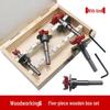 Tri-Blade Woodworking Hole Opener, 15-35mm Alloy Drill Bit for Wood, Cabinet, Door.